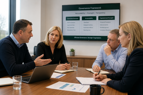 SME governance and leadership accountability