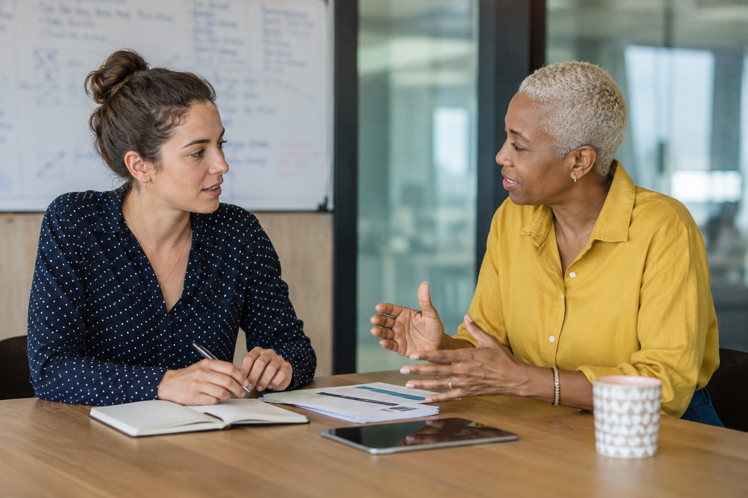 Small business mentoring programme session