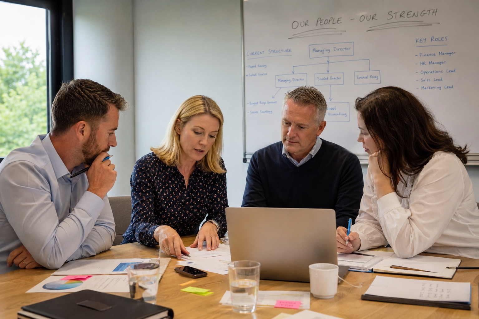 Clarifying roles and responsibilities in SMEs
