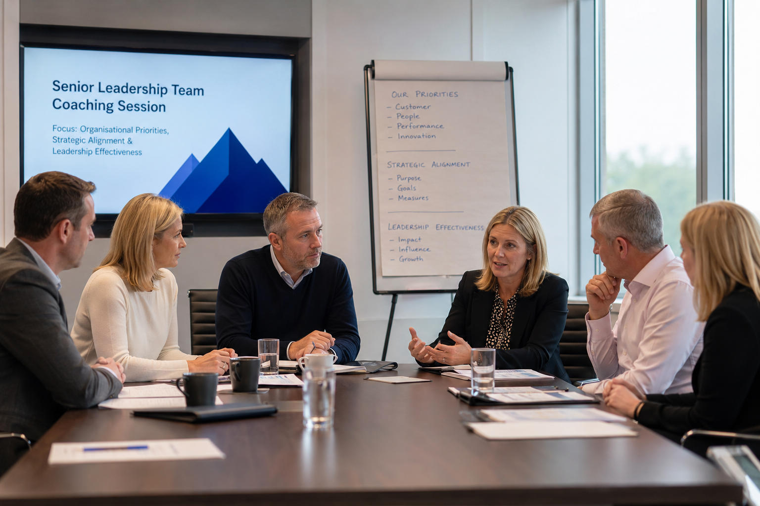 Coaching senior leadership teams