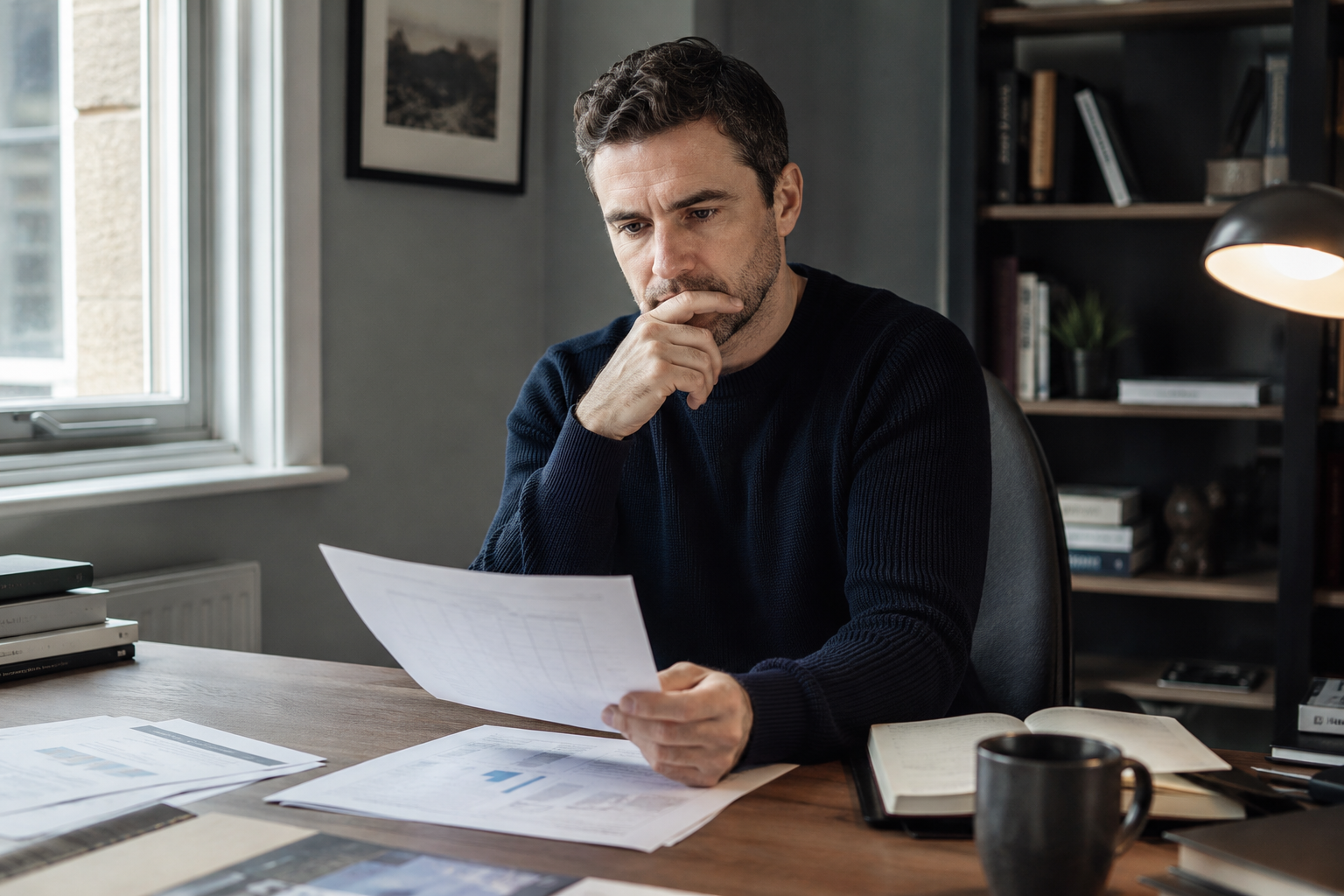 Founder isolation and decision pressure