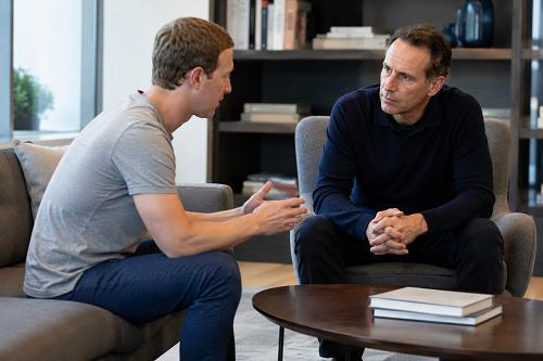 Founder discussing leadership pressure with a trusted advisor