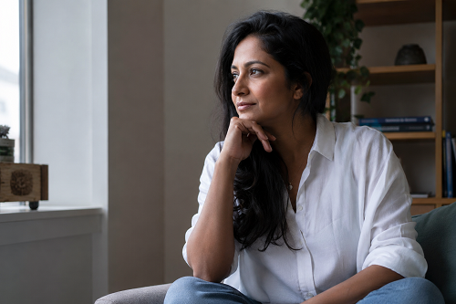Founder reflecting on leadership wellbeing and personal identity