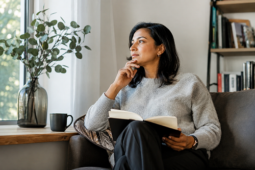 Founder reflecting on fulfilment, wellbeing and leadership purpose