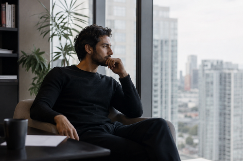 Founder reflecting on leadership growth and personal direction