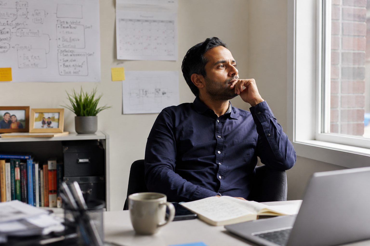 Founder reflecting on career direction and personal fulfilment Founder reflecting on career direction and personal fulfilment