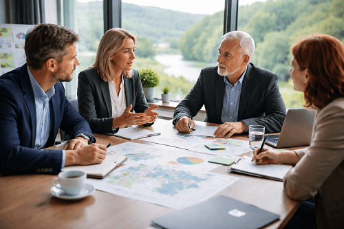 Business mentoring session in Dublin focused on SME growth and governance maturity