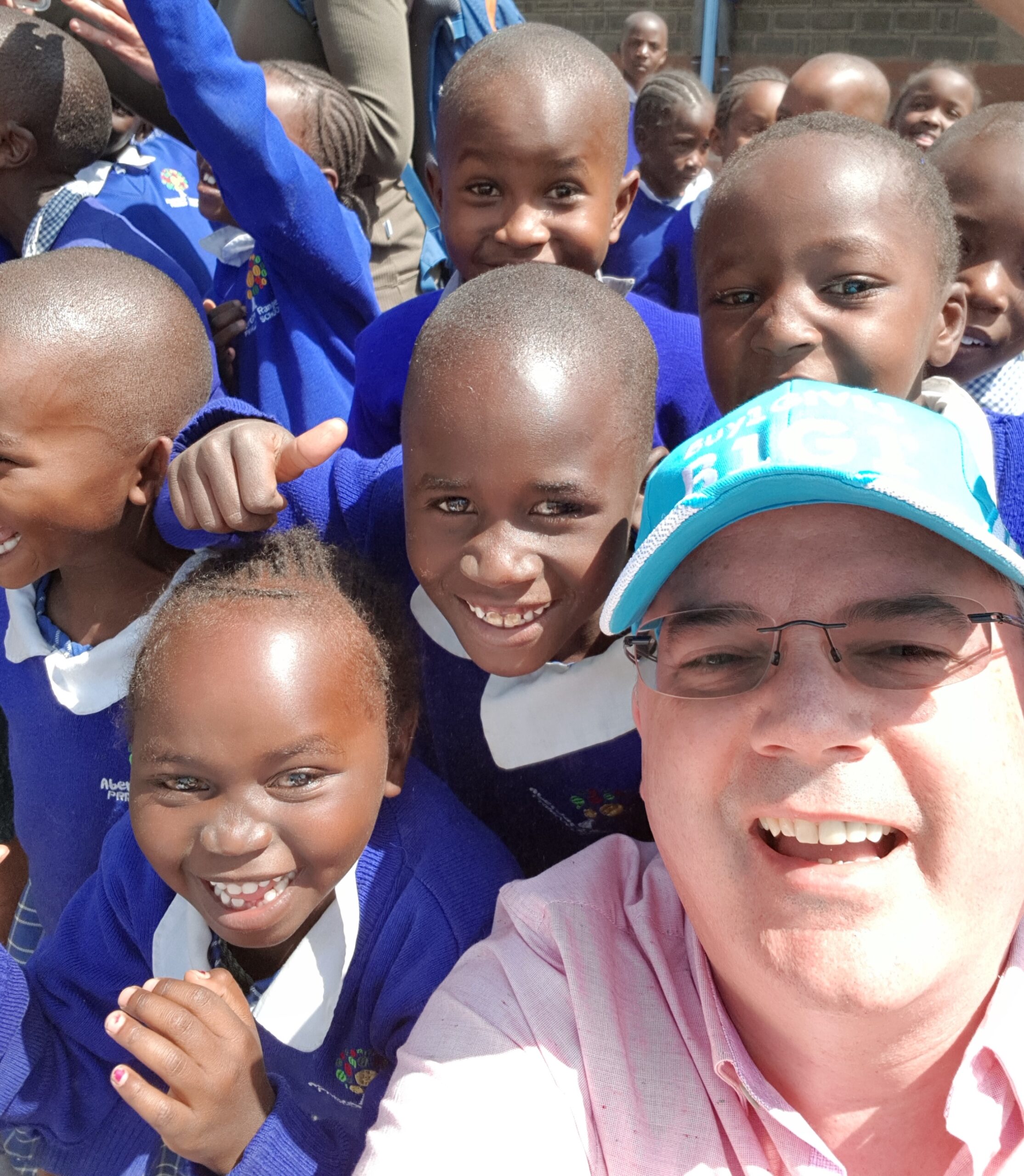 Paul Davis in Kenya