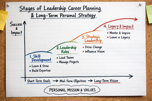 Strategic planning guides leaders in their professional journey.