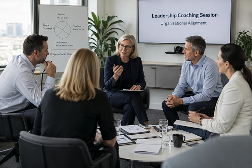 Leadership team communication coaching