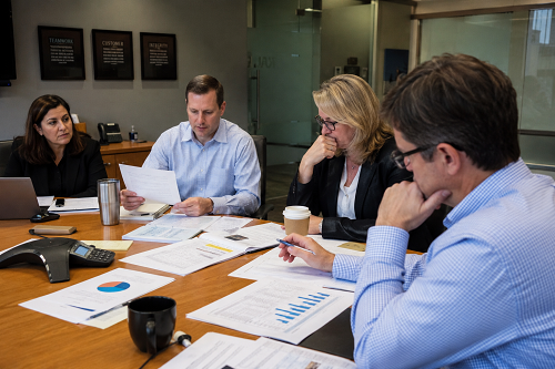 Financial performance review for SME leadership