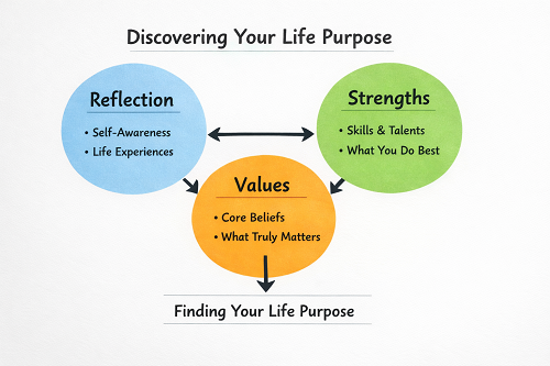  Infographic illustrating purpose-led leadership and decision alignment